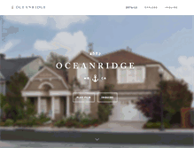 Tablet Screenshot of 4582oceanridge.com